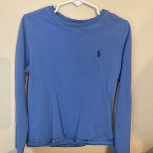Ralph Lauren Classic Blue Crewneck Shirt